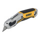 Купить Нож с выдвижным лезвием для отделочных работ DeWALT DWHT10999-0. Официальный магазин Dewalt Украина. Фирменный инструмент и оборудовние DeWALT, STANLEY, BLACK+DECKER, BOSTITCH