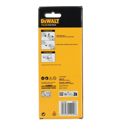 Купить Нож с выдвижным лезвием для отделочных работ DeWALT DWHT10999-0. Официальный магазин Dewalt Украина. Фирменный инструмент и оборудовние DeWALT, STANLEY, BLACK+DECKER, BOSTITCH