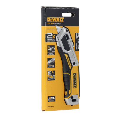 Купить Нож с выдвижным лезвием для отделочных работ DeWALT DWHT10999-0. Официальный магазин Dewalt Украина. Фирменный инструмент и оборудовние DeWALT, STANLEY, BLACK+DECKER, BOSTITCH