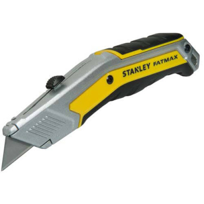 Купить Нож FATMAX EXO RETRACTABLE KNIFE длиной 190 мм с выдвижным трапецевидным лезвием STANLEY FMHT0-10288. Официальный магазин Dewalt Украина. Фирменный инструмент и оборудовние DeWALT, STANLEY, BLACK+DECKER, BOSTITCH