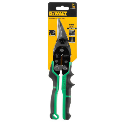 Купить Ножницы по металлу ERGO Aviation длиной 250 мм, правые DeWALT DWHT14674-0. Официальный магазин Dewalt Украина. Фирменный инструмент и оборудовние DeWALT, STANLEY, BLACK+DECKER, BOSTITCH
