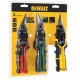 Купить Набор ножниц по металлу ERGO Aviation DeWALT DWHT14676-0. Официальный магазин Dewalt Украина. Фирменный инструмент и оборудовние DeWALT, STANLEY, BLACK+DECKER, BOSTITCH