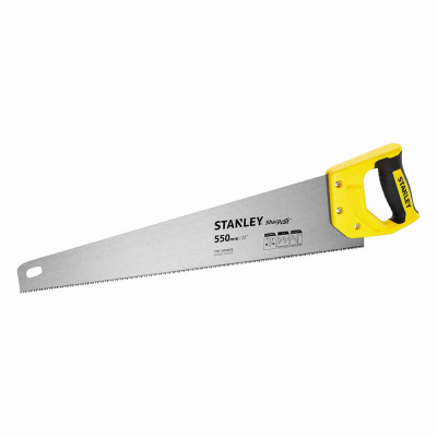 Купити Ножівка SHARPCUT™ довжиною 550 мм для поперечного та поздовжнього різу STANLEY STHT20368-1. Офіційний магазин Dewalt Україна. Фірмовий інструмент та обладнання DeWALT, STANLEY, BLACK+DECKER, BOSTITCH