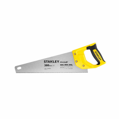 Купить Ножовка SHARPCUT ™ длиной 380 мм для поперечного и продольного реза STANLEY STHT20369-1. Официальный магазин Dewalt Украина. Фирменный инструмент и оборудовние DeWALT, STANLEY, BLACK+DECKER, BOSTITCH