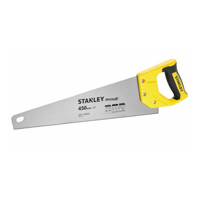 Купить Ножовка SHARPCUT ™ длиной 450 мм для поперечного и продольного реза STANLEY STHT20370-1. Официальный магазин Dewalt Украина. Фирменный инструмент и оборудовние DeWALT, STANLEY, BLACK+DECKER, BOSTITCH