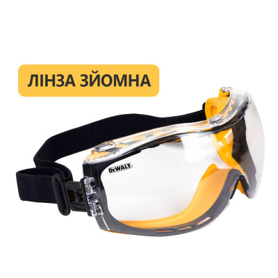 Купить Очки DeWalt Concealer™ DeWALT DPG82-11D. Официальный магазин Dewalt Украина. Фирменный инструмент и оборудовние DeWALT, STANLEY, BLACK+DECKER, BOSTITCH