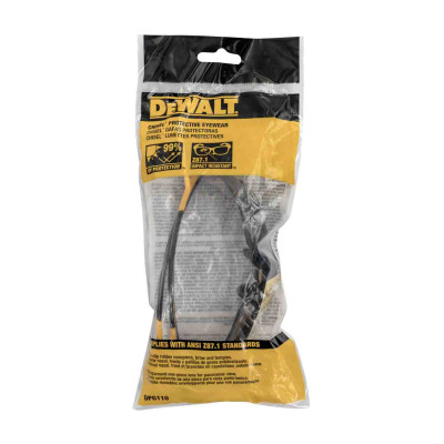 Купить Очки DeWALT DPG110-2D. Официальный магазин Dewalt Украина. Фирменный инструмент и оборудовние DeWALT, STANLEY, BLACK+DECKER, BOSTITCH
