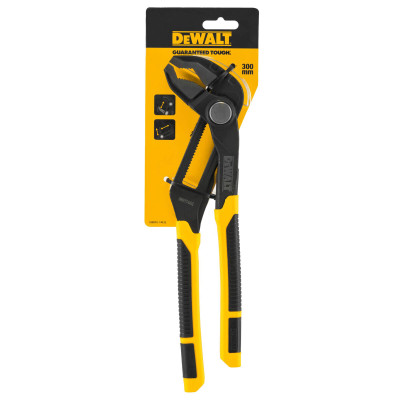Купити Пасатижі переставні сантехнічні довжиною 300 мм DeWALT DWHT0-74432. Офіційний магазин Dewalt Україна. Фірмовий інструмент та обладнання DeWALT, STANLEY, BLACK+DECKER, BOSTITCH