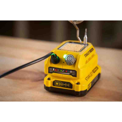 Купити Паяльник акумуляторний STANLEY FATMAX SFMCE040B. Офіційний магазин Dewalt Україна. Фірмовий інструмент та обладнання DeWALT, STANLEY, BLACK+DECKER, BOSTITCH