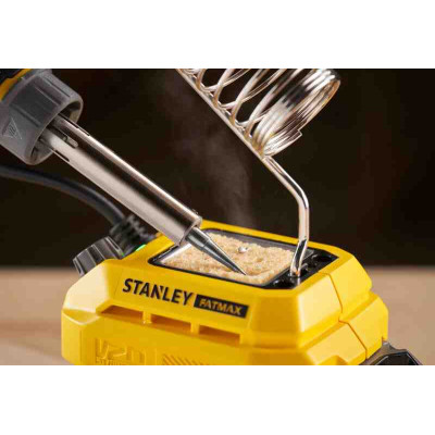 Купити Паяльник акумуляторний STANLEY FATMAX SFMCE040B. Офіційний магазин Dewalt Україна. Фірмовий інструмент та обладнання DeWALT, STANLEY, BLACK+DECKER, BOSTITCH