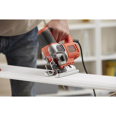 Купити Пила мережева лобзикова BLACK+DECKER BES610K. Офіційний магазин Dewalt Україна. Фірмовий інструмент та обладнання DeWALT, STANLEY, BLACK+DECKER, BOSTITCH
