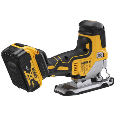 Купити Пила лобзикова акумуляторна безщіткова DeWALT DCS335P2. Офіційний магазин Dewalt Україна. Фірмовий інструмент та обладнання DeWALT, STANLEY, BLACK+DECKER, BOSTITCH