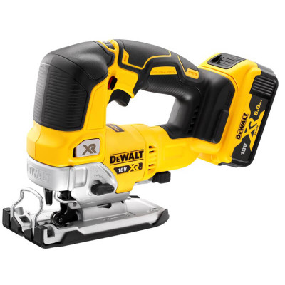 Купити Пила лобзикова акумуляторна безщіткова DeWALT DCS334P2. Офіційний магазин Dewalt Україна. Фірмовий інструмент та обладнання DeWALT, STANLEY, BLACK+DECKER, BOSTITCH