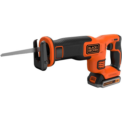 Купити Пила шабельна акумуляторна BLACK+DECKER BDCR18E1. Офіційний магазин Dewalt Україна. Фірмовий інструмент та обладнання DeWALT, STANLEY, BLACK+DECKER, BOSTITCH