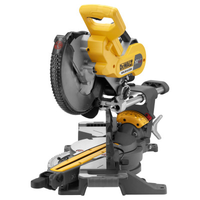 Купити Пила торцювальна акумуляторна безщіткова DeWALT DCS727T2. Офіційний магазин Dewalt Україна. Фірмовий інструмент та обладнання DeWALT, STANLEY, BLACK+DECKER, BOSTITCH