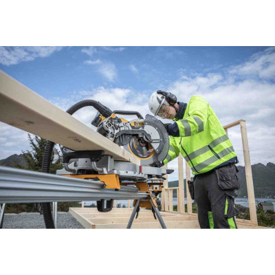 Купити Пилка торцювальна акумуляторна безщіткова DeWALT DCS782N. Офіційний магазин Dewalt Україна. Фірмовий інструмент та обладнання DeWALT, STANLEY, BLACK+DECKER, BOSTITCH