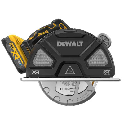 Купити Пилка дискова по металу акумуляторна DeWALT DCS383H2. Офіційний магазин Dewalt Україна. Фірмовий інструмент та обладнання DeWALT, STANLEY, BLACK+DECKER, BOSTITCH