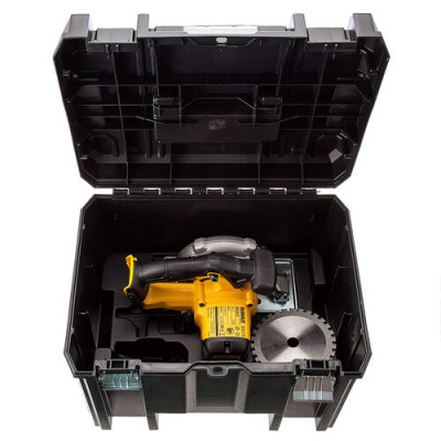Купити Пила дискова акумуляторна DeWALT DCS373NT. Офіційний магазин Dewalt Україна. Фірмовий інструмент та обладнання DeWALT, STANLEY, BLACK+DECKER, BOSTITCH