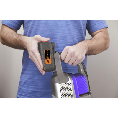 Купити Пилосос акумуляторний (електровіник) BLACK+DECKER BHFEV362DP. Офіційний магазин Dewalt Україна. Фірмовий інструмент та обладнання DeWALT, STANLEY, BLACK+DECKER, BOSTITCH