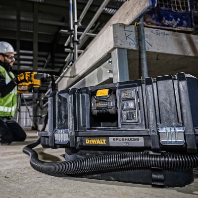 Купити Пилосос акумуляторний безщітковий DeWALT DCV586MT2. Офіційний магазин Dewalt Україна. Фірмовий інструмент та обладнання DeWALT, STANLEY, BLACK+DECKER, BOSTITCH