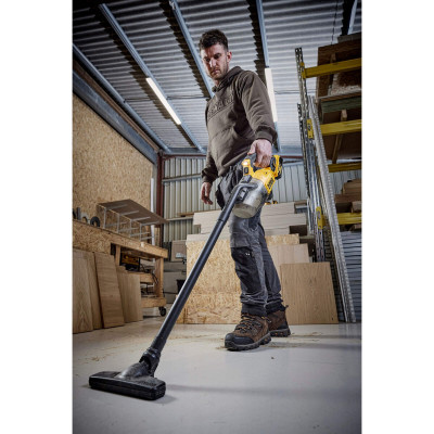 Купити Пилосос акумуляторний DeWALT DCV501LN. Офіційний магазин Dewalt Україна. Фірмовий інструмент та обладнання DeWALT, STANLEY, BLACK+DECKER, BOSTITCH