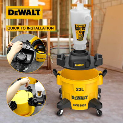 Купити Фільтр-циклон DeWALT DXVCS002. Офіційний магазин Dewalt Україна. Фірмовий інструмент та обладнання DeWALT, STANLEY, BLACK+DECKER, BOSTITCH
