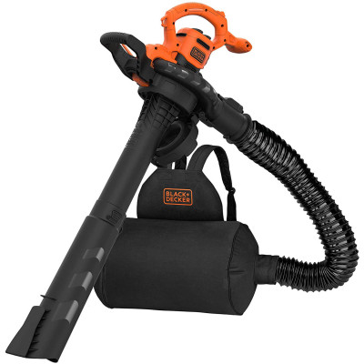 Купить Садовый пылесос электрический BLACK+DECKER BEBLV290. Официальный магазин Dewalt Украина. Фирменный инструмент и оборудовние DeWALT, STANLEY, BLACK+DECKER, BOSTITCH