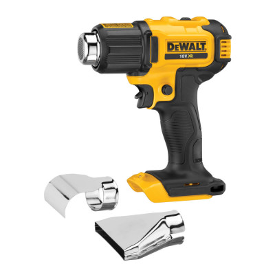 Купити Пістолет гарячого повітря - фен акумуляторний DeWALT DCE530N. Офіційний магазин Dewalt Україна. Фірмовий інструмент та обладнання DeWALT, STANLEY, BLACK+DECKER, BOSTITCH