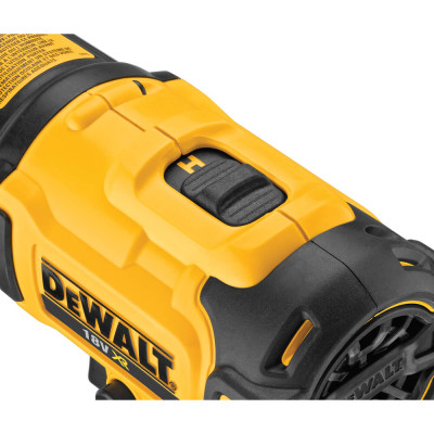 Купити Пістолет гарячого повітря - фен акумуляторний DeWALT DCE530N. Офіційний магазин Dewalt Україна. Фірмовий інструмент та обладнання DeWALT, STANLEY, BLACK+DECKER, BOSTITCH