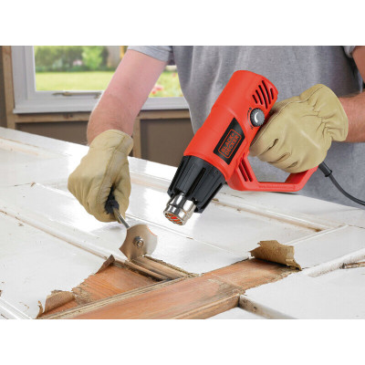 Купить Пистолет горячего воздуха - фен сетевой BLACK+DECKER KX2001. Официальный магазин Dewalt Украина. Фирменный инструмент и оборудовние DeWALT, STANLEY, BLACK+DECKER, BOSTITCH