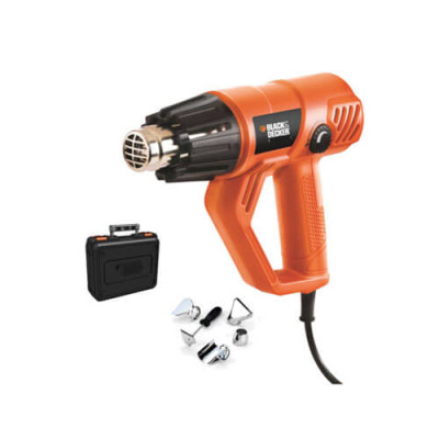 Купити Пістолет гарячого повітря - фен мережевий BLACK+DECKER KX2001K. Офіційний магазин Dewalt Україна. Фірмовий інструмент та обладнання DeWALT, STANLEY, BLACK+DECKER, BOSTITCH