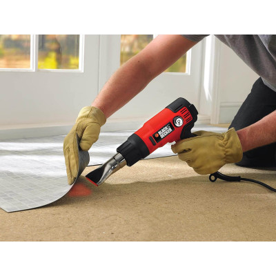 Купить Пистолет горячего воздуха - фен сетевой BLACK+DECKER KX2200K. Официальный магазин Dewalt Украина. Фирменный инструмент и оборудовние DeWALT, STANLEY, BLACK+DECKER, BOSTITCH