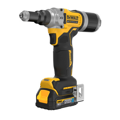 Купити Заклепочник акумуляторний безщітковий DeWALT DCF414E2GT. Офіційний магазин Dewalt Україна. Фірмовий інструмент та обладнання DeWALT, STANLEY, BLACK+DECKER, BOSTITCH