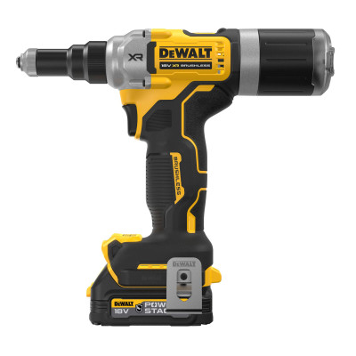 Купити Заклепочник акумуляторний безщітковий DeWALT DCF414E2GT. Офіційний магазин Dewalt Україна. Фірмовий інструмент та обладнання DeWALT, STANLEY, BLACK+DECKER, BOSTITCH