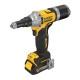 Купити Заклепочник акумуляторний безщітковий DeWALT DCF414E2GT. Офіційний магазин Dewalt Україна. Фірмовий інструмент та обладнання DeWALT, STANLEY, BLACK+DECKER, BOSTITCH