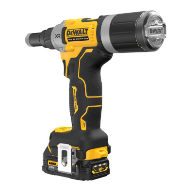 Купити Заклепочник акумуляторний безщітковий DeWALT DCF414E2GT. Офіційний магазин Dewalt Україна. Фірмовий інструмент та обладнання DeWALT, STANLEY, BLACK+DECKER, BOSTITCH