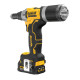 Купити Заклепочник акумуляторний безщітковий DeWALT DCF414E2GT. Офіційний магазин Dewalt Україна. Фірмовий інструмент та обладнання DeWALT, STANLEY, BLACK+DECKER, BOSTITCH