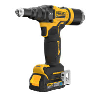 Купити Заклепочник акумуляторний безщітковий DeWALT DCF403E1GT. Офіційний магазин Dewalt Україна. Фірмовий інструмент та обладнання DeWALT, STANLEY, BLACK+DECKER, BOSTITCH