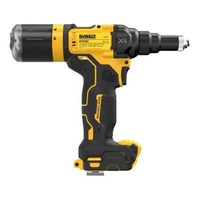 Купити Заклепочник акумуляторний безщітковий DeWALT DCF403NT. Офіційний магазин Dewalt Україна. Фірмовий інструмент та обладнання DeWALT, STANLEY, BLACK+DECKER, BOSTITCH