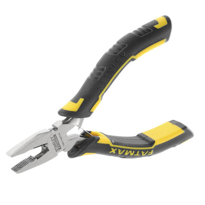 Купити Міні плоскогубці FatMax® комбіновані завдовжки 120 мм STANLEY FMHT0-80516. Офіційний магазин Dewalt Україна. Фірмовий інструмент та обладнання DeWALT, STANLEY, BLACK+DECKER, BOSTITCH