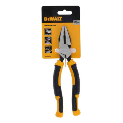 Купити Плоскогубці LASER HARDENED комбіновані, L=200 мм DeWALT DWHT82809-0. Офіційний магазин Dewalt Україна. Фірмовий інструмент та обладнання DeWALT, STANLEY, BLACK+DECKER, BOSTITCH
