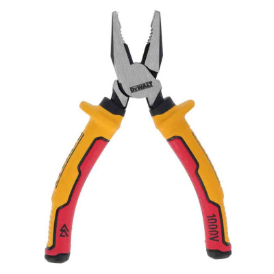 Купить Плоскогубцы электрика LASER HARDENEDl VDE 1000V комбинированные длиной 160 мм DeWALT DWHT82810-0. Официальный магазин Dewalt Украина. Фирменный инструмент и оборудовние DeWALT, STANLEY, BLACK+DECKER, BOSTITCH