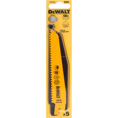 Купить Полотно пильное биметаллическое DeWALT DT2359. Официальный магазин Dewalt Украина. Фирменный инструмент и оборудовние DeWALT, STANLEY, BLACK+DECKER, BOSTITCH