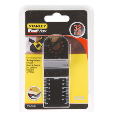 Купить Погружное пильное полотно STANLEY STA26105. Официальный магазин Dewalt Украина. Фирменный инструмент и оборудовние DeWALT, STANLEY, BLACK+DECKER, BOSTITCH