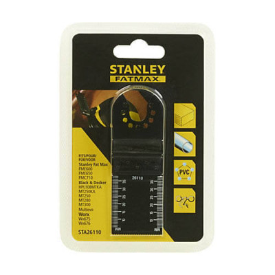 Купити Занурювальне полотно STANLEY STA26110. Офіційний магазин Dewalt Україна. Фірмовий інструмент та обладнання DeWALT, STANLEY, BLACK+DECKER, BOSTITCH