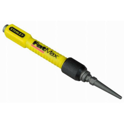 Купить Добойник “FatMax® Interchangeable Nail Set” с переставным наконечником 0,8 мм+1,6 мм, длиной 76 мм STANLEY 1-58-501. Официальный магазин Dewalt Украина. Фирменный инструмент и оборудовние DeWALT, STANLEY, BLACK+DECKER, BOSTITCH
