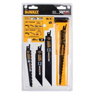 Купить Набор полотен пильных DeWALT, EXTREME RUNTIME, для сабельных пил DeWALT DT99551. Официальный магазин Dewalt Украина. Фирменный инструмент и оборудовние DeWALT, STANLEY, BLACK+DECKER, BOSTITCH