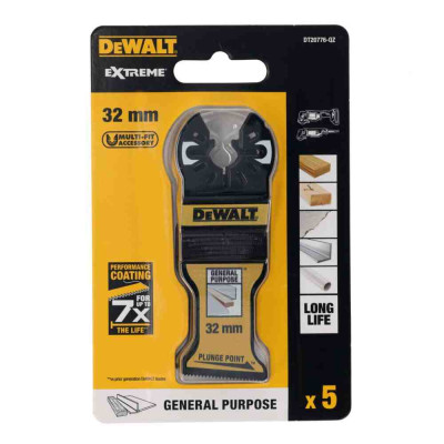 Купить Полотно пильное погружное Extreme DeWALT DT20776. Официальный магазин Dewalt Украина. Фирменный инструмент и оборудовние DeWALT, STANLEY, BLACK+DECKER, BOSTITCH