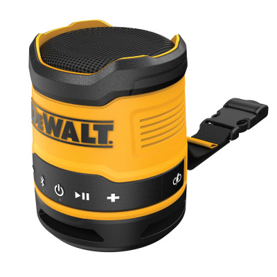 Купити Колонка портативна акумуляторна DeWALT DCR009. Офіційний магазин Dewalt Україна. Фірмовий інструмент та обладнання DeWALT, STANLEY, BLACK+DECKER, BOSTITCH