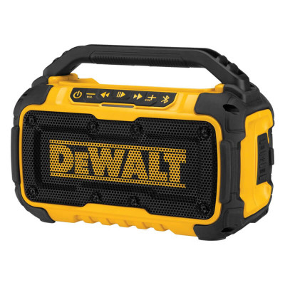 Купити Колонка портативна акумуляторна DeWALT DCR011. Офіційний магазин Dewalt Україна. Фірмовий інструмент та обладнання DeWALT, STANLEY, BLACK+DECKER, BOSTITCH